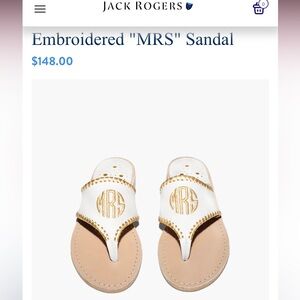 NEW JACK ROGERS MRS SANDALS